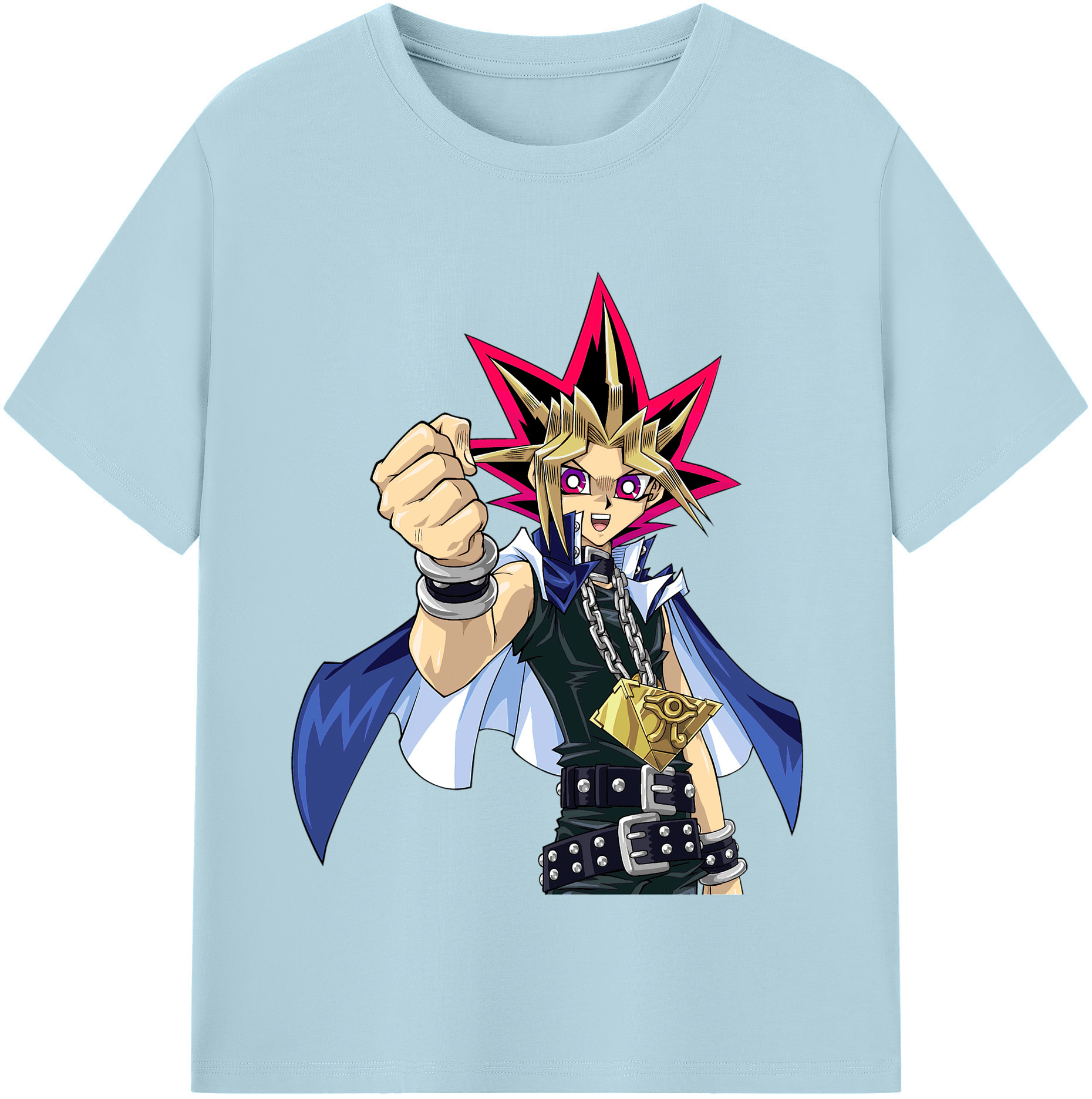 （画像用） 遊☆戯☆王 Yu-Gi-Oh! 綿100％半袖Tシャツ（フロントプリント）